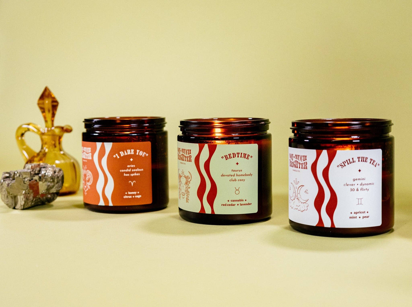 Cancer Zodiac Soy Candle