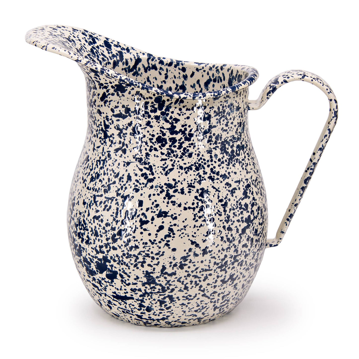 Splatter Enamelware Large Pitcher