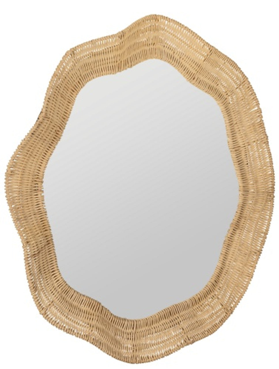 Cooper Classics & Erin Gates - Scalloped Linden Round Wall Mirror