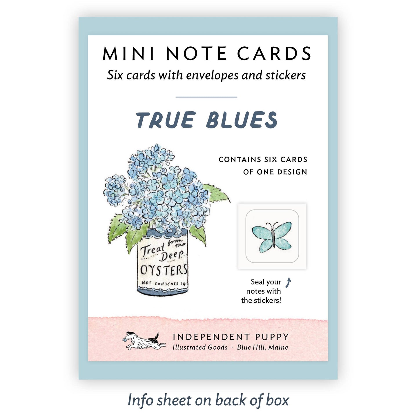 True Blues – Mini Note Cards