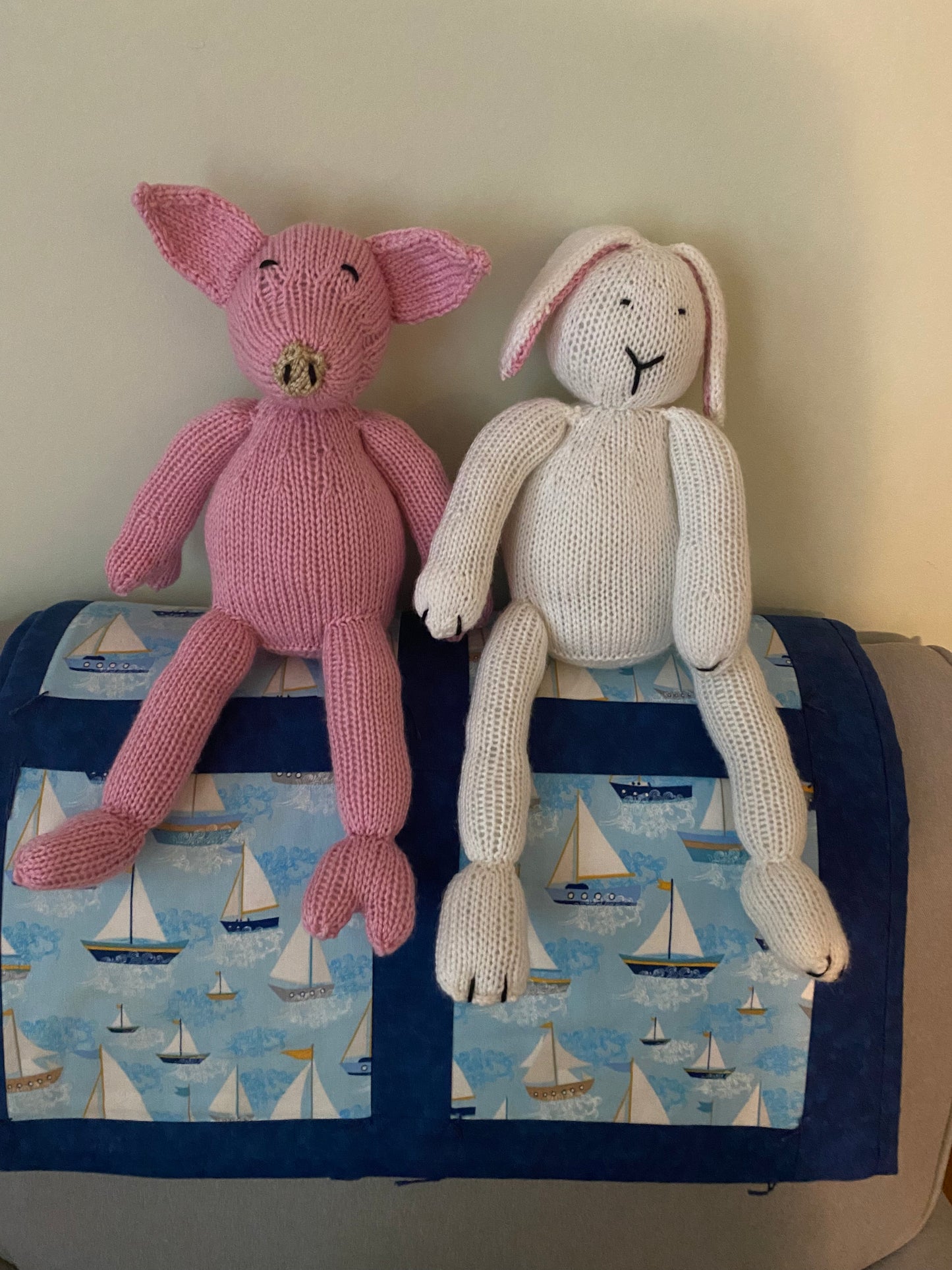 Knotical Knits Hand-made Bunny