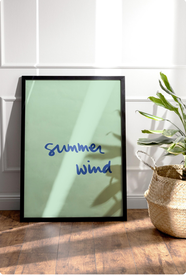 Hadhawk Design - Summer Wind - 8.5 x 11 - Mint