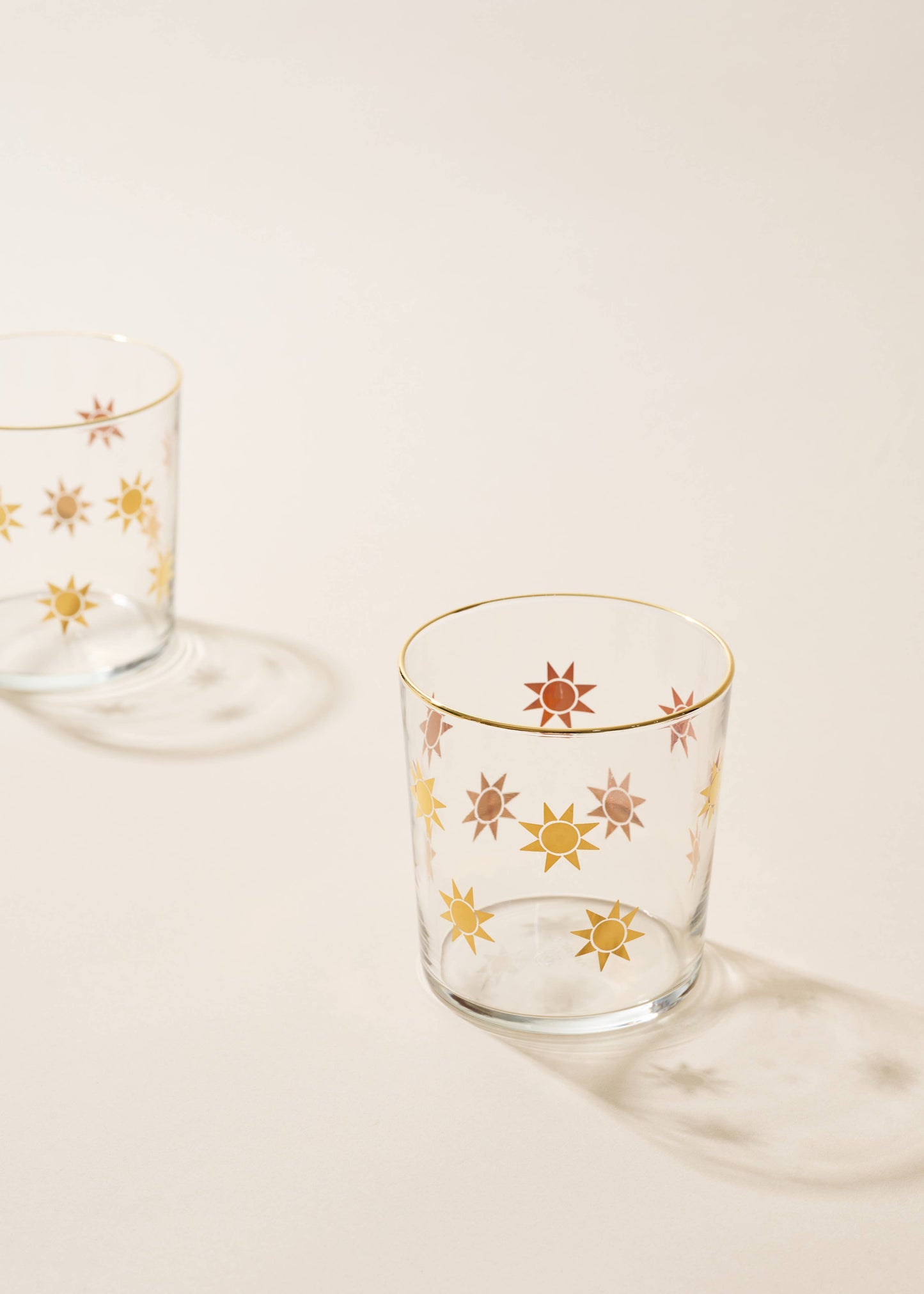 Sunny Days 12.5 Ounce Glass Tumbler