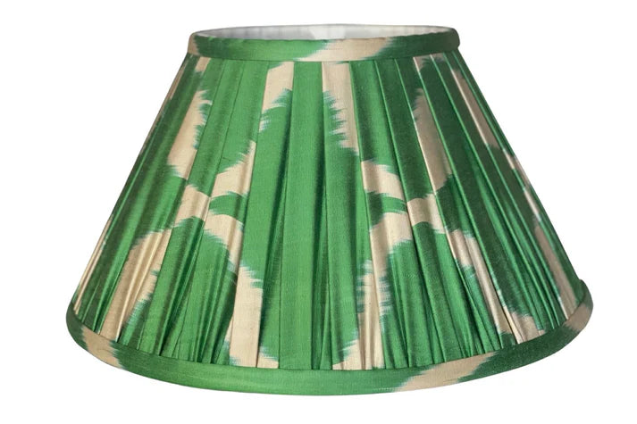Shamrock Silk Ikat Lamp Shade