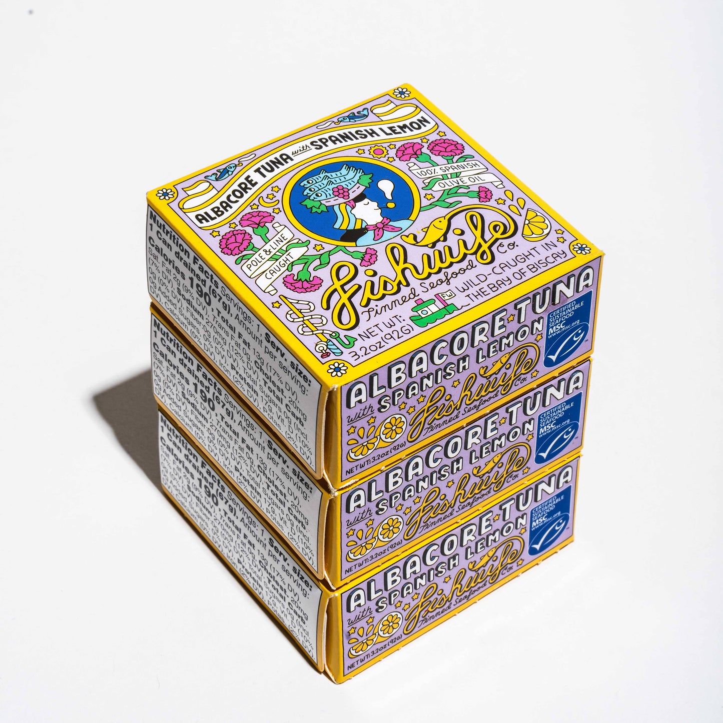 Albacore Tuna with Spanish Lemon - Fishwife Tinned Fish Co.