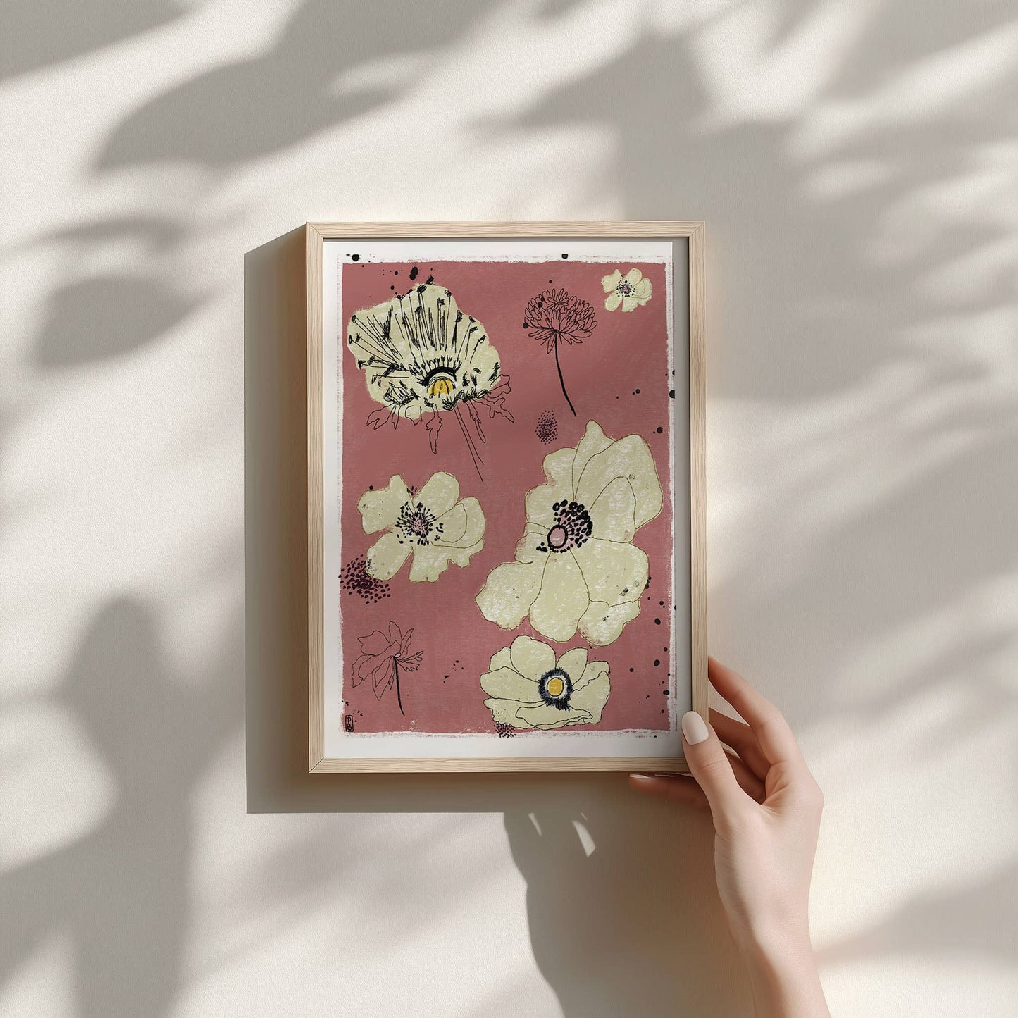 "On Earth", Floral Giclée Fine Art Print