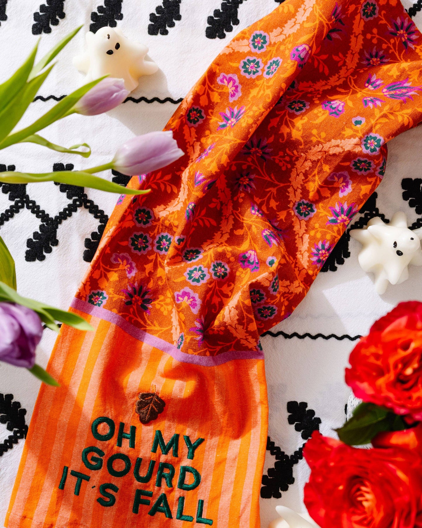Oh My Gourd Dish Towel