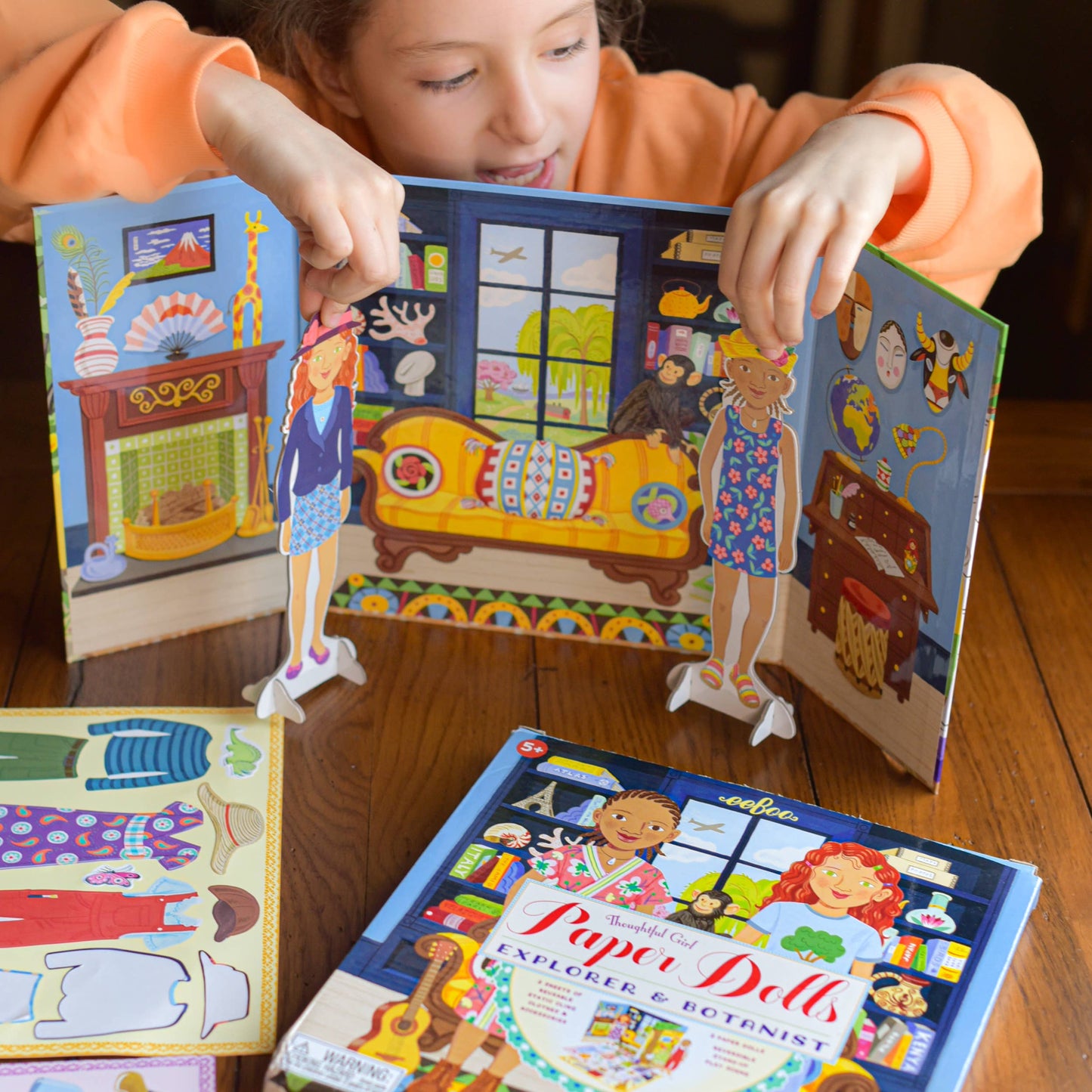 Explorer & Botanist Paper Doll Set