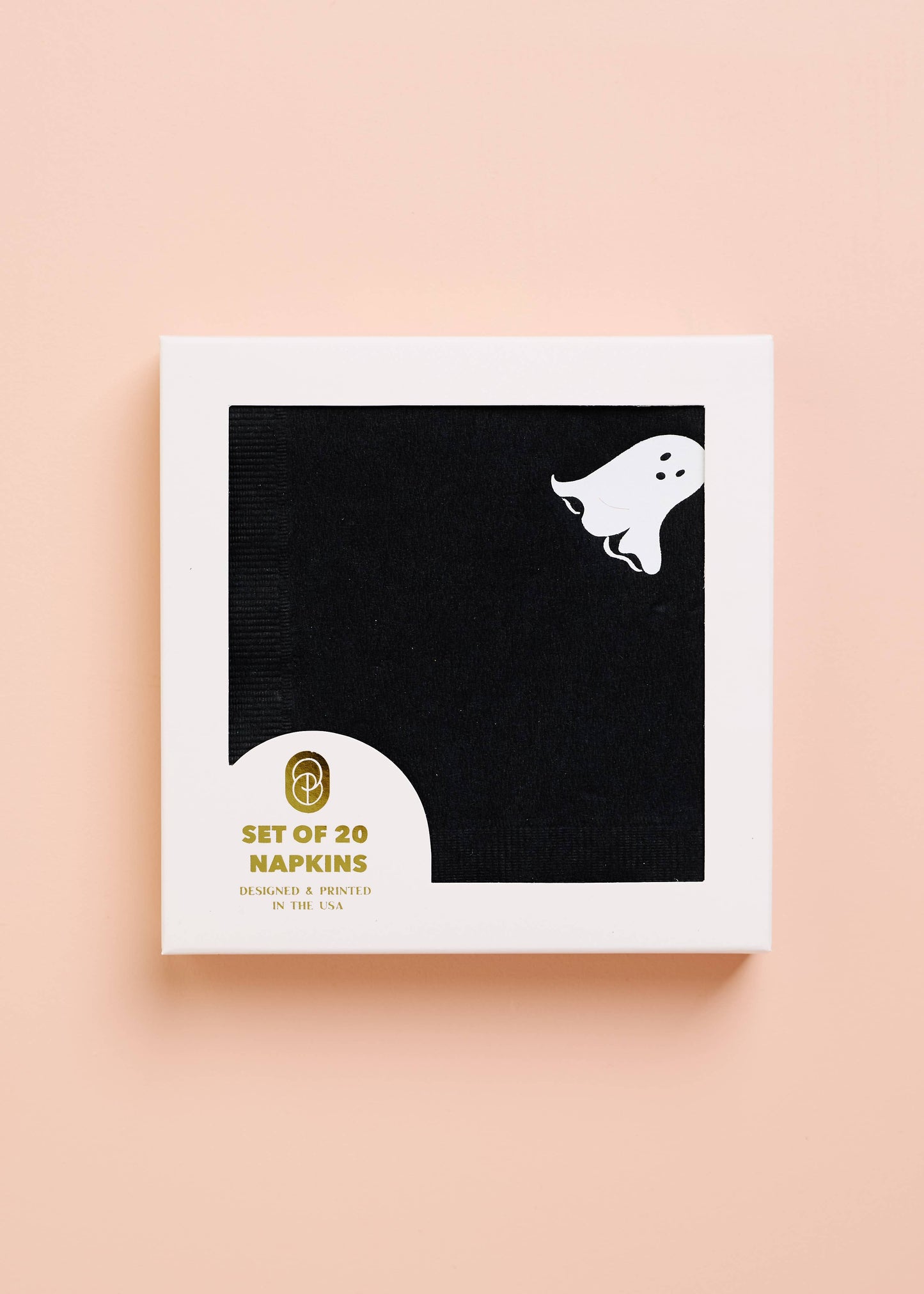 Ghost Beverage Napkin - Set of 20