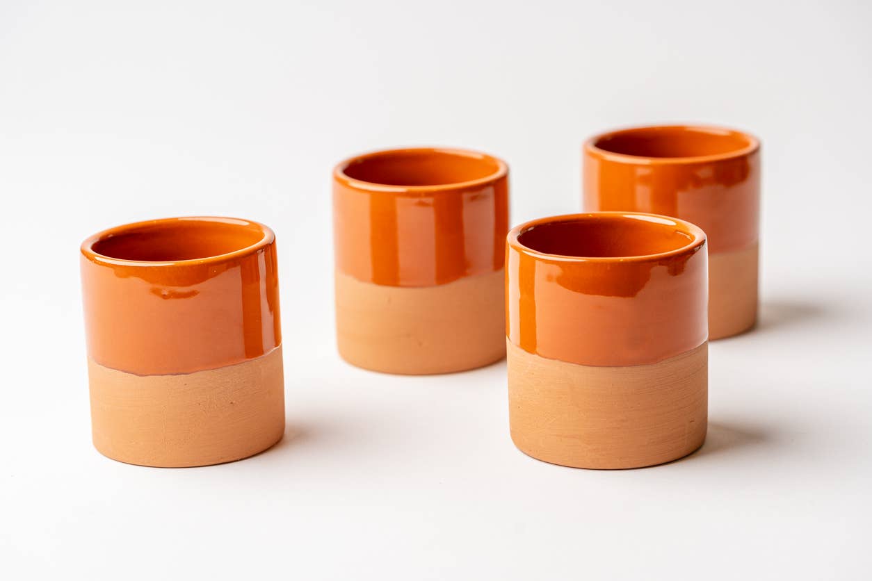 Moroccan Terracotta Cups