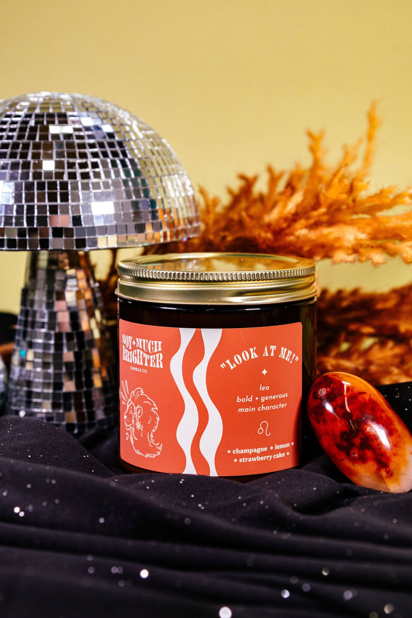 Leo Zodiac Soy Candle