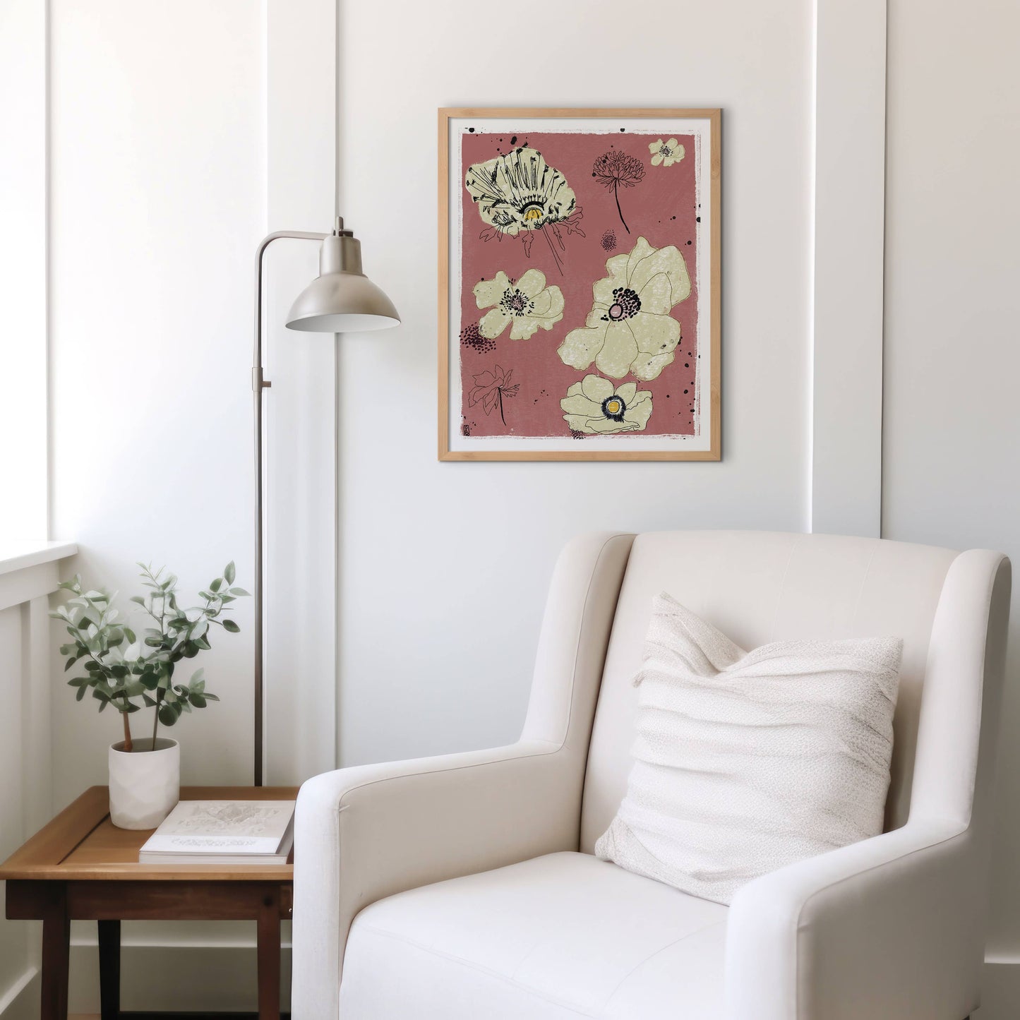 "On Earth", Floral Giclée Fine Art Print