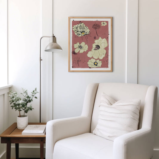 "On Earth", Floral Giclée Fine Art Print