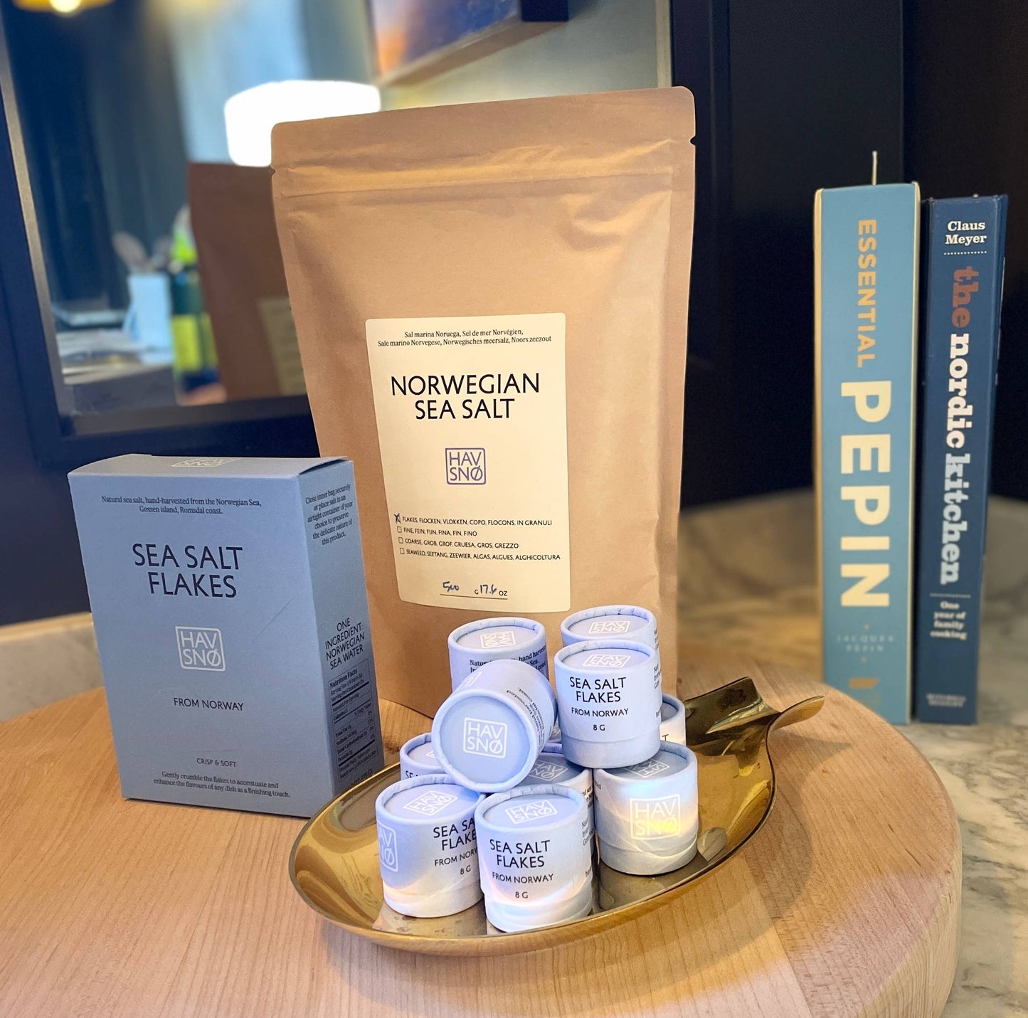 Havsnø To Go! Sea Salt Flakes | 8g Mini 