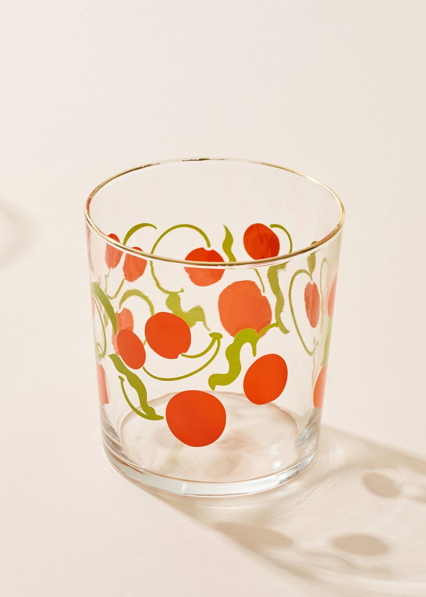 Cherry Bounce 12.5 Ounce Glass Tumbler