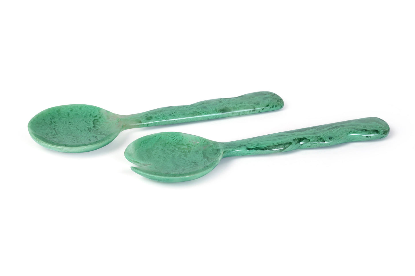 Resin Salad Server-Green (Set of 2)