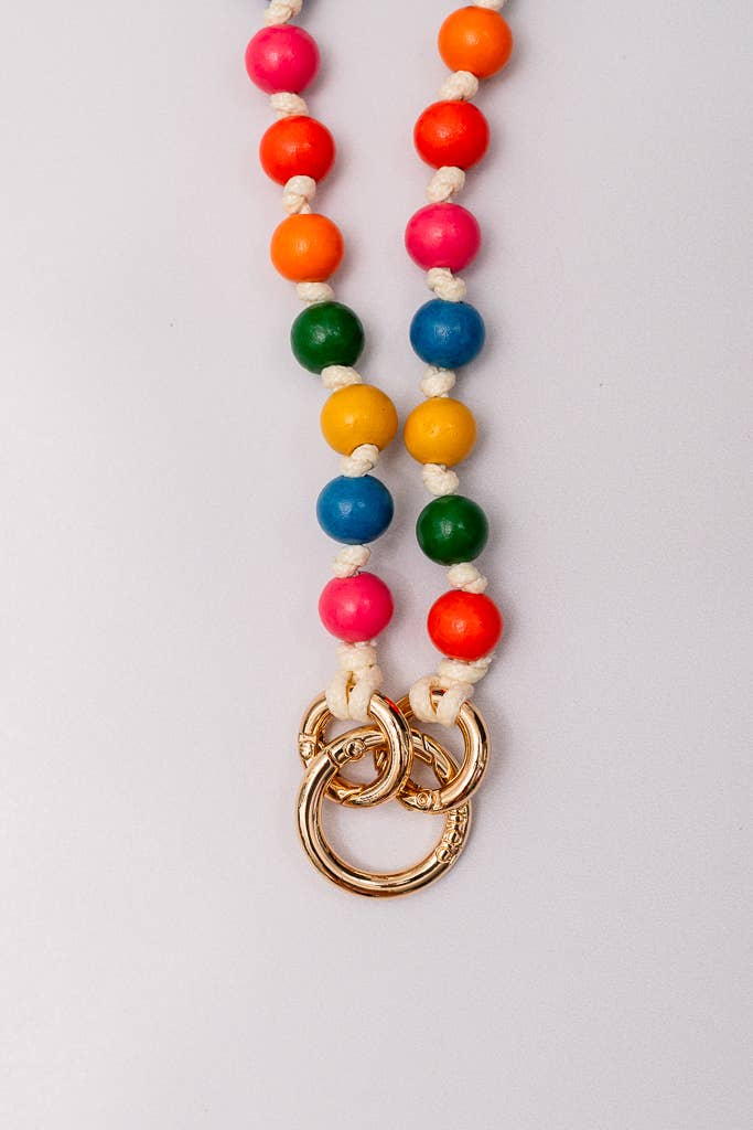 Crossbody Phone Lanyard, Beads