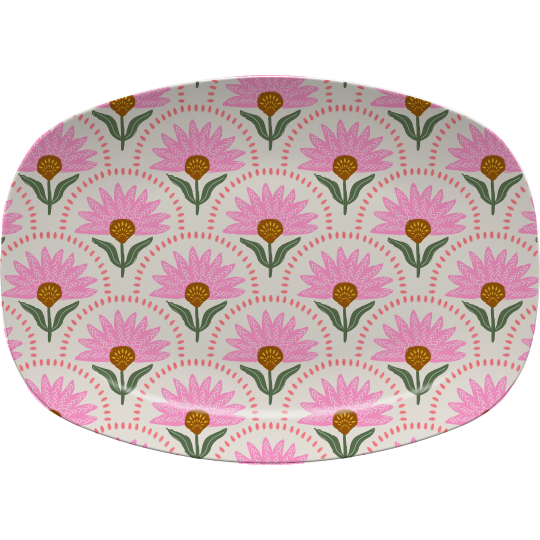 Coneflower Platter