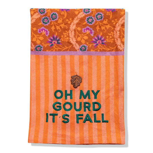 Oh My Gourd Dish Towel