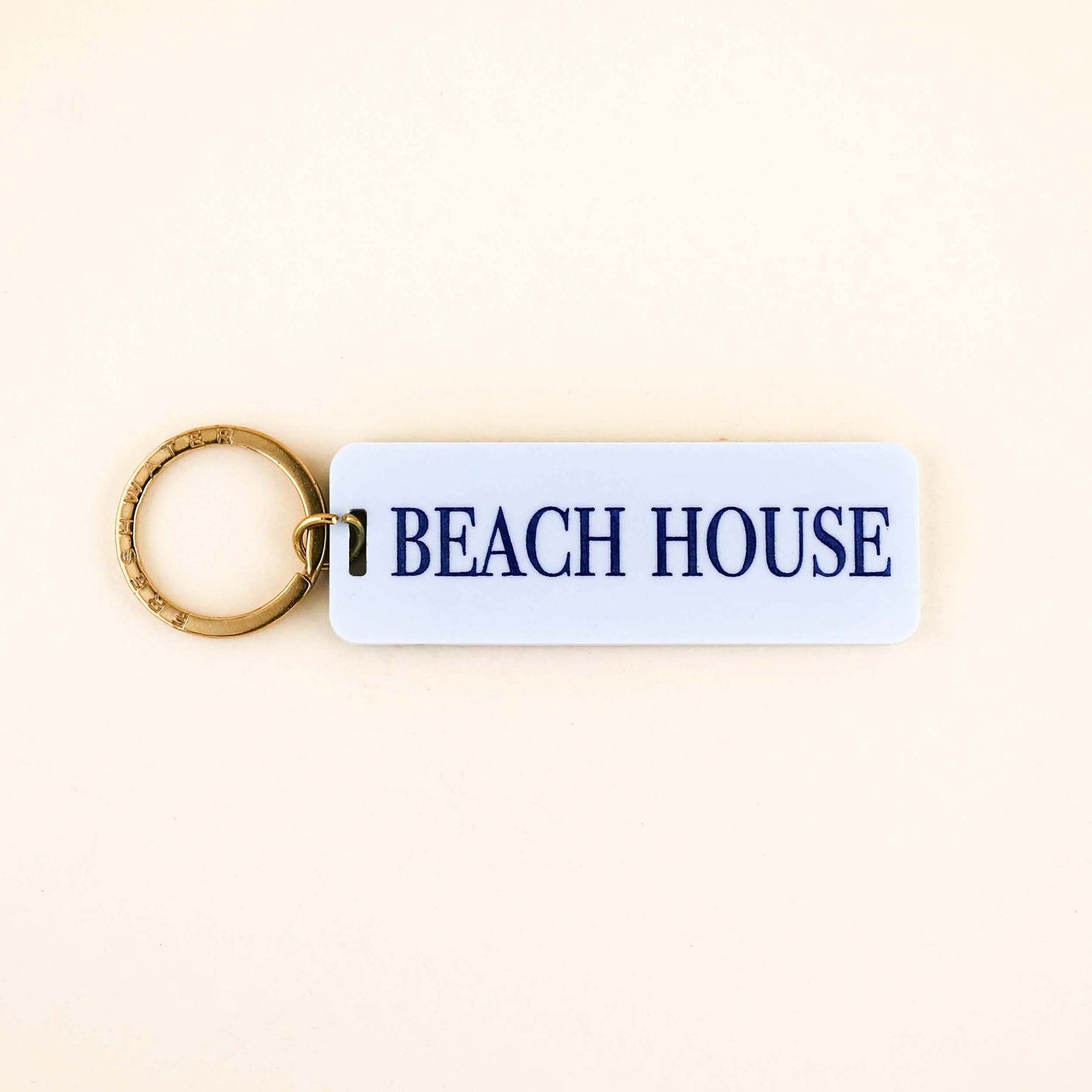 Beach House Keychain