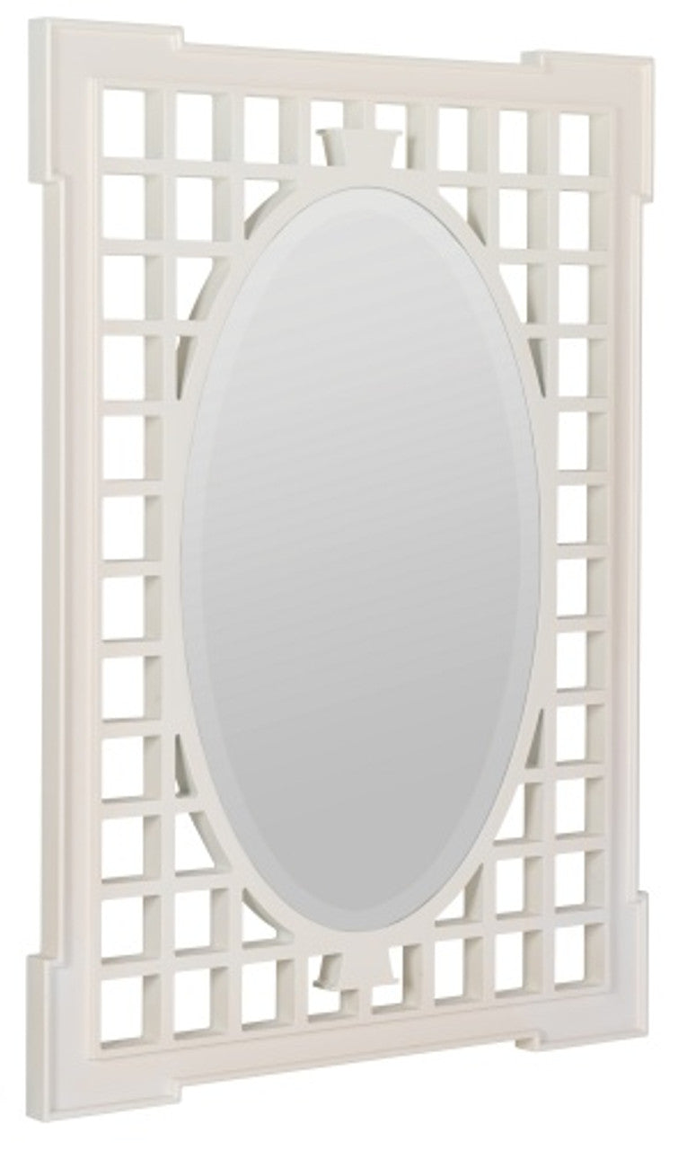 Bria Hammel x Cooper Classics Garden Mirror in White