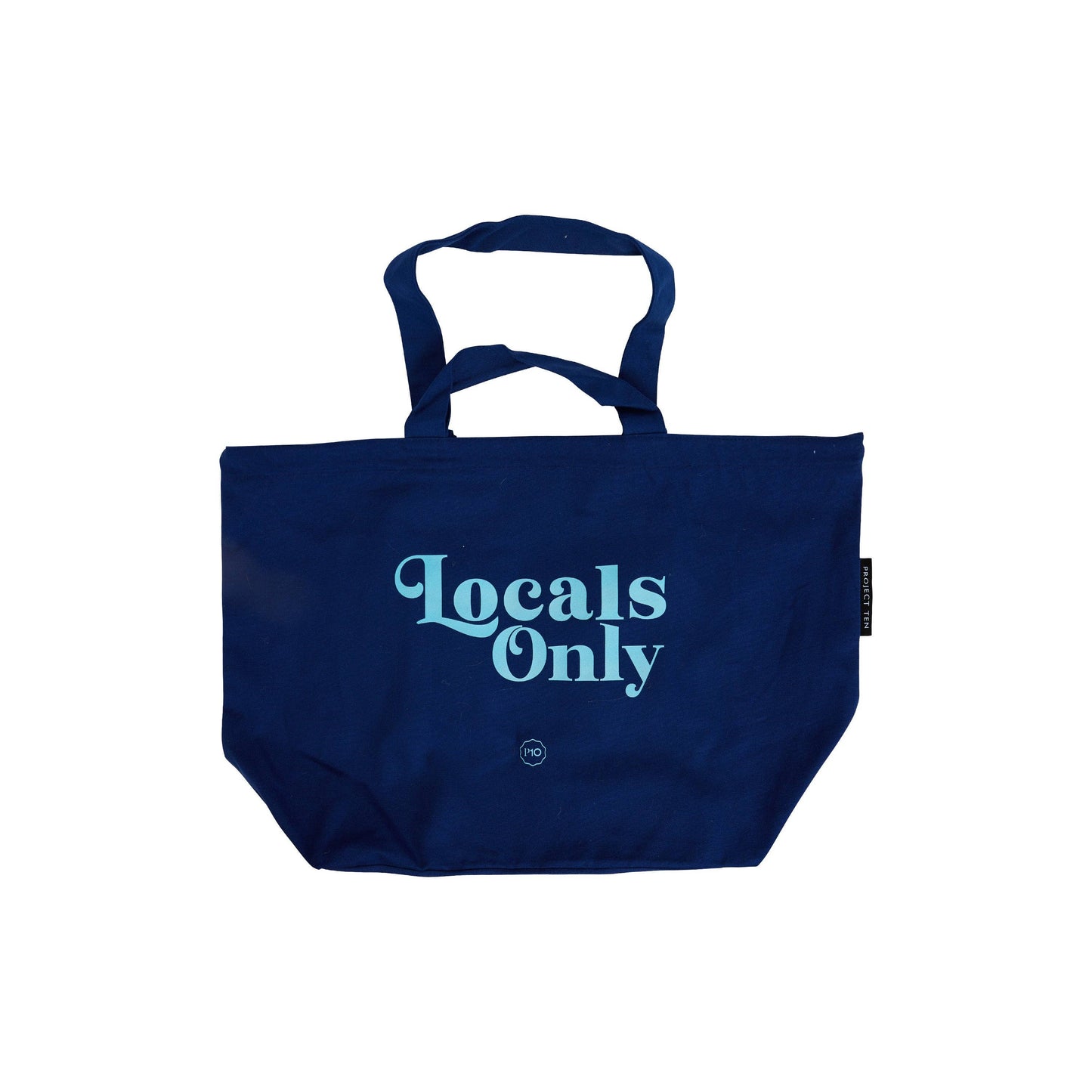 Locals Only Limited Edition Cotton Tote Blue