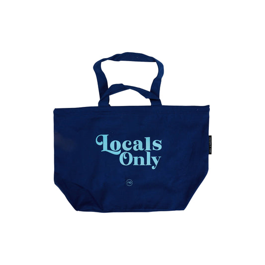 Locals Only Limited Edition Cotton Tote Blue