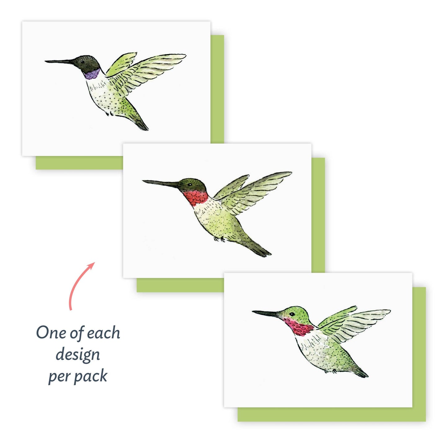 Hummies – Mini Note Cards 