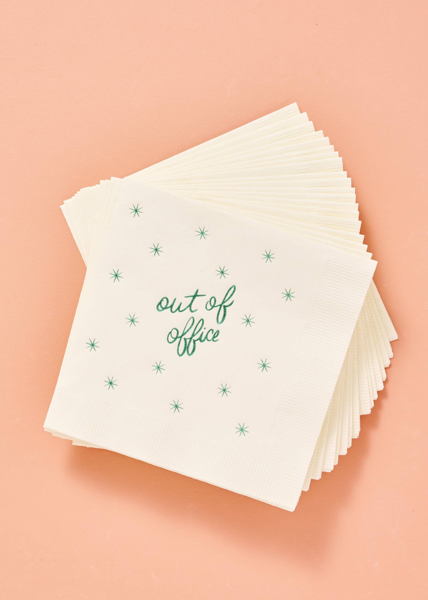 Out of Office Cocktail Paper Beverage Napkin - Set of 20