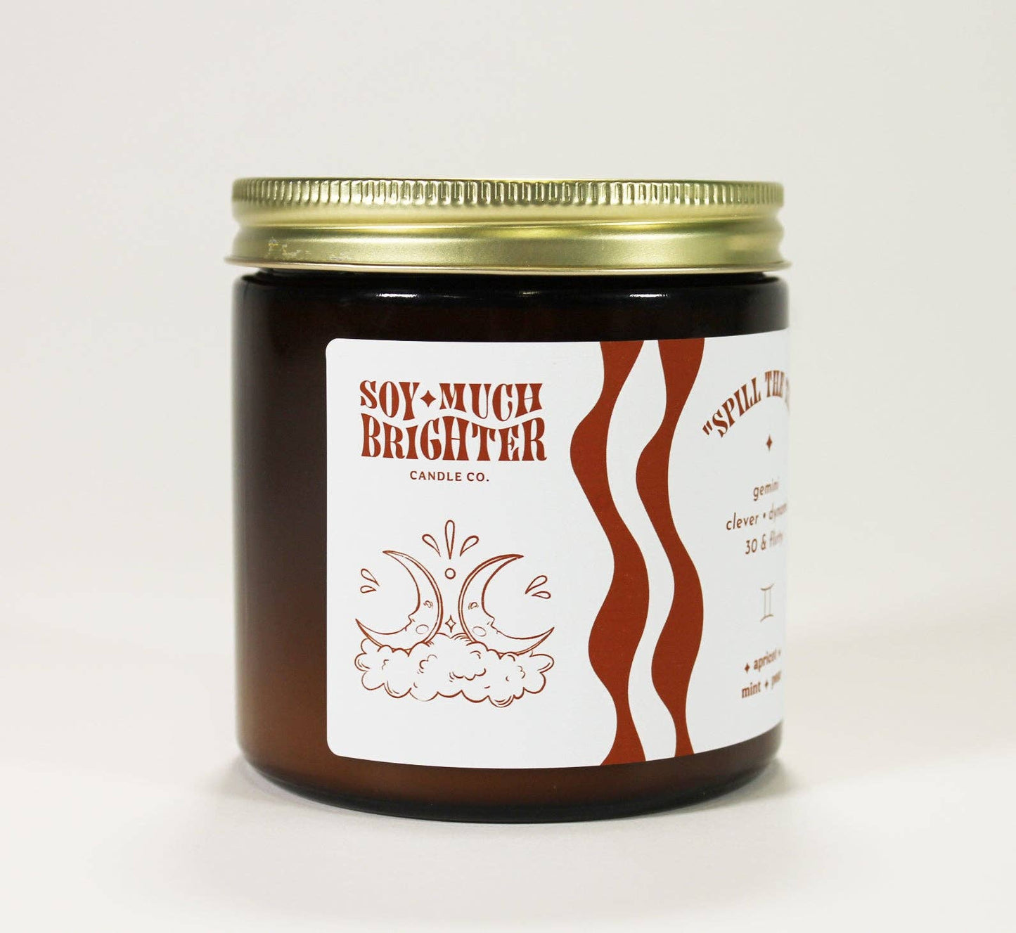 Gemini Zodiac Soy Candle