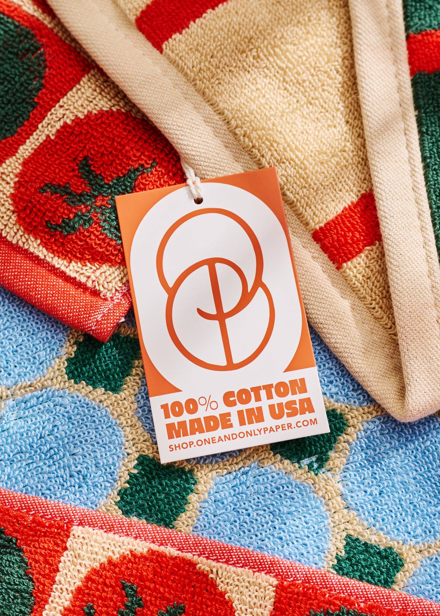 Poolside Cotton Terrycloth Hand Towel