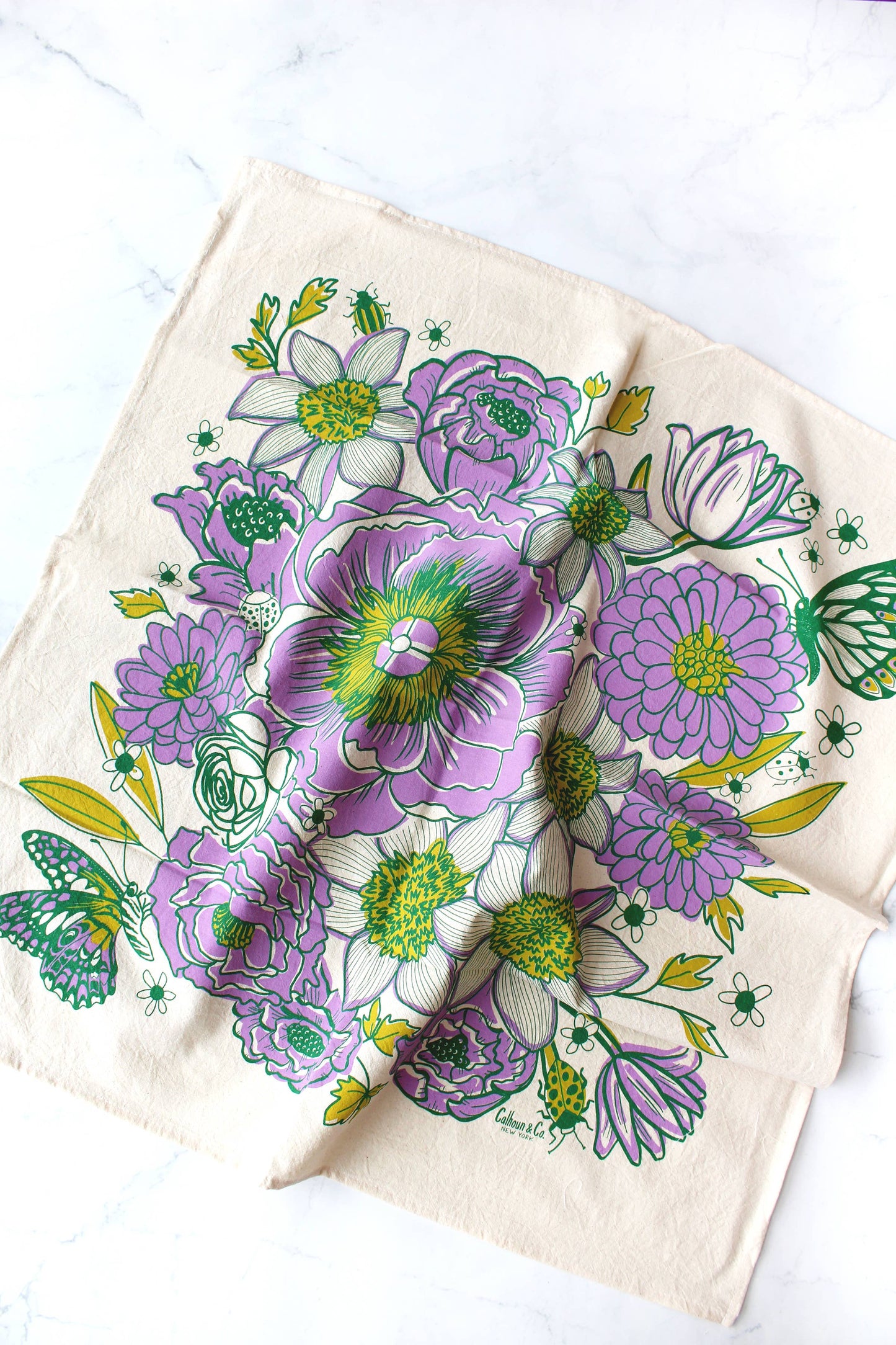 Dream Garden Tea Towel