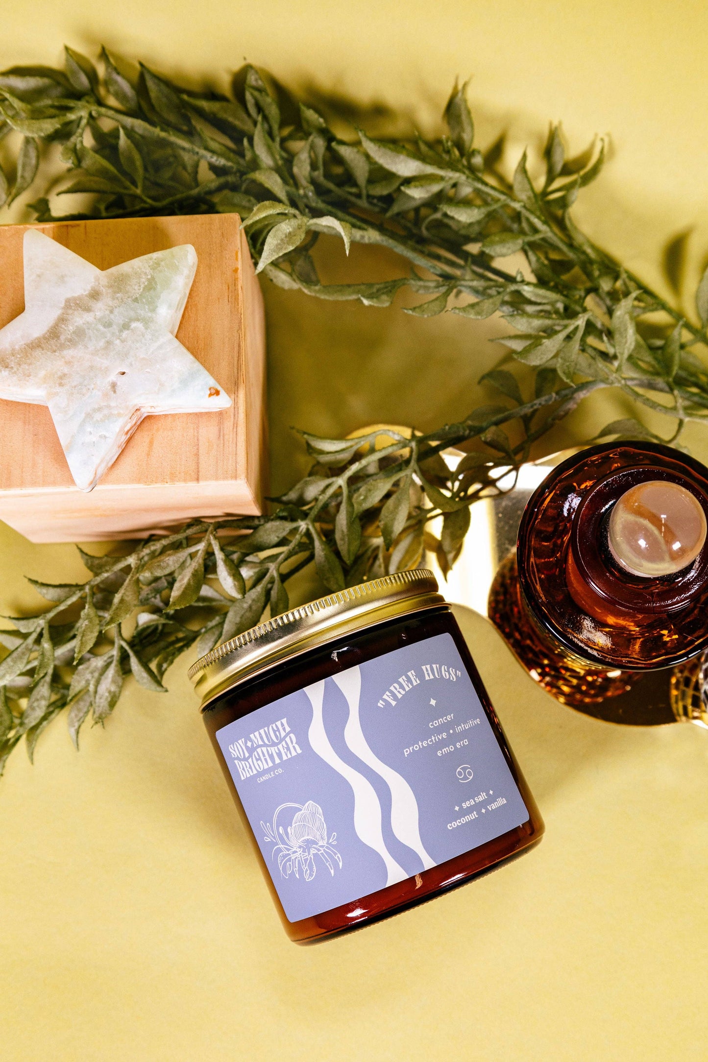 Cancer Zodiac Soy Candle