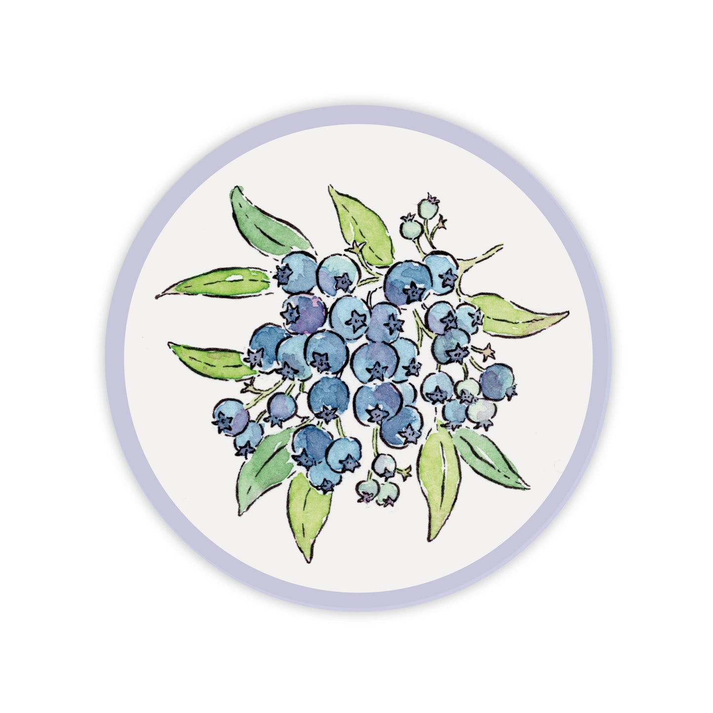 Wild Blueberries – Coaster Set