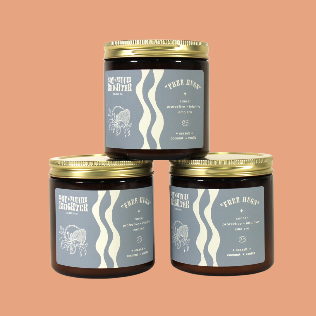 Cancer Zodiac Soy Candle