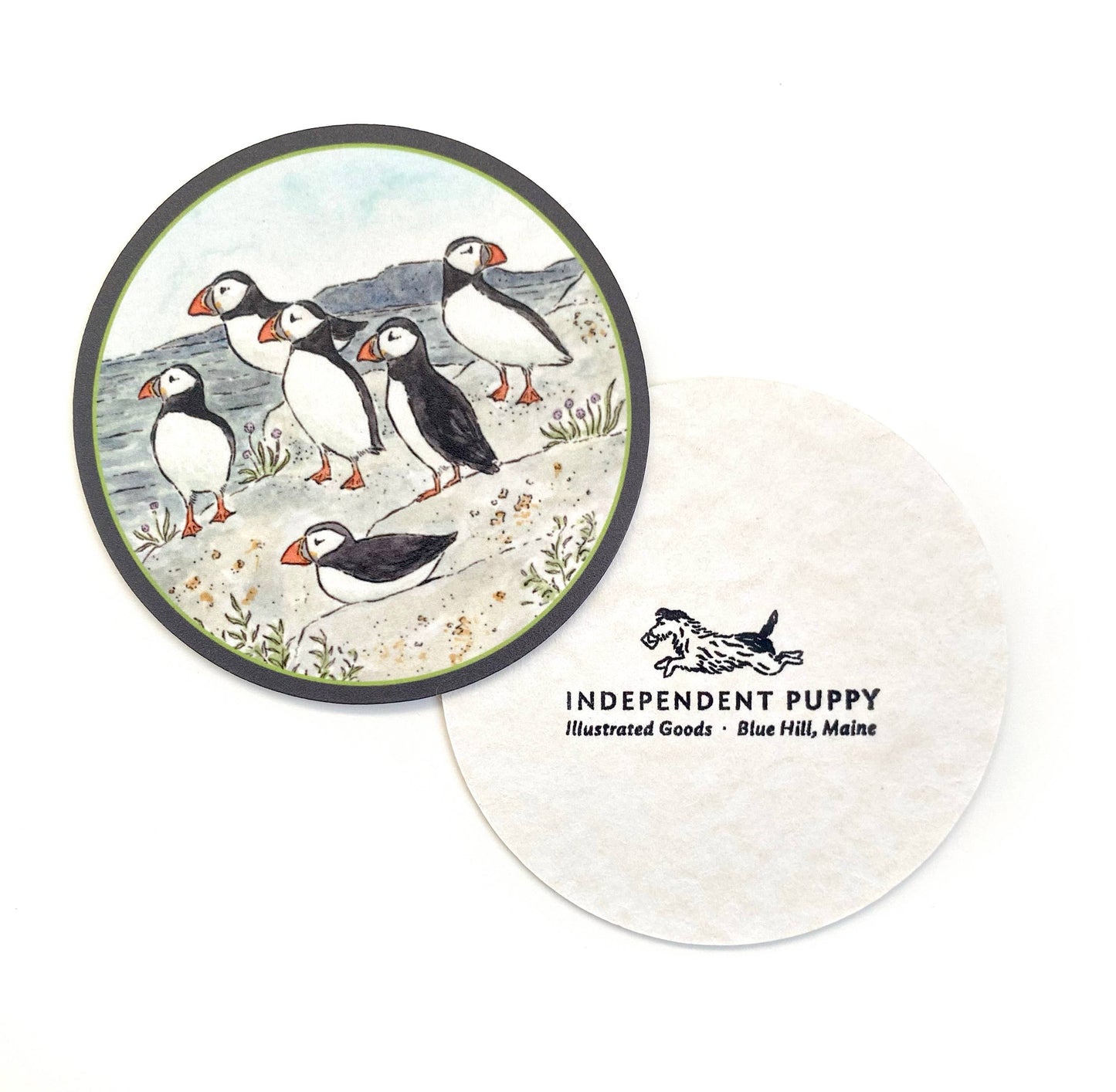 Puffin Colony – Coaster Set of 4