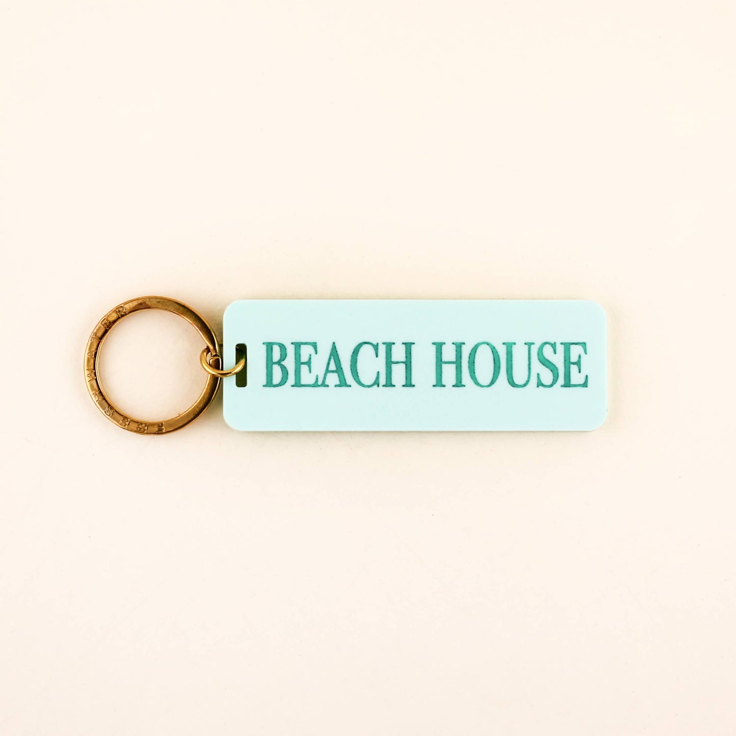 Beach House Keychain