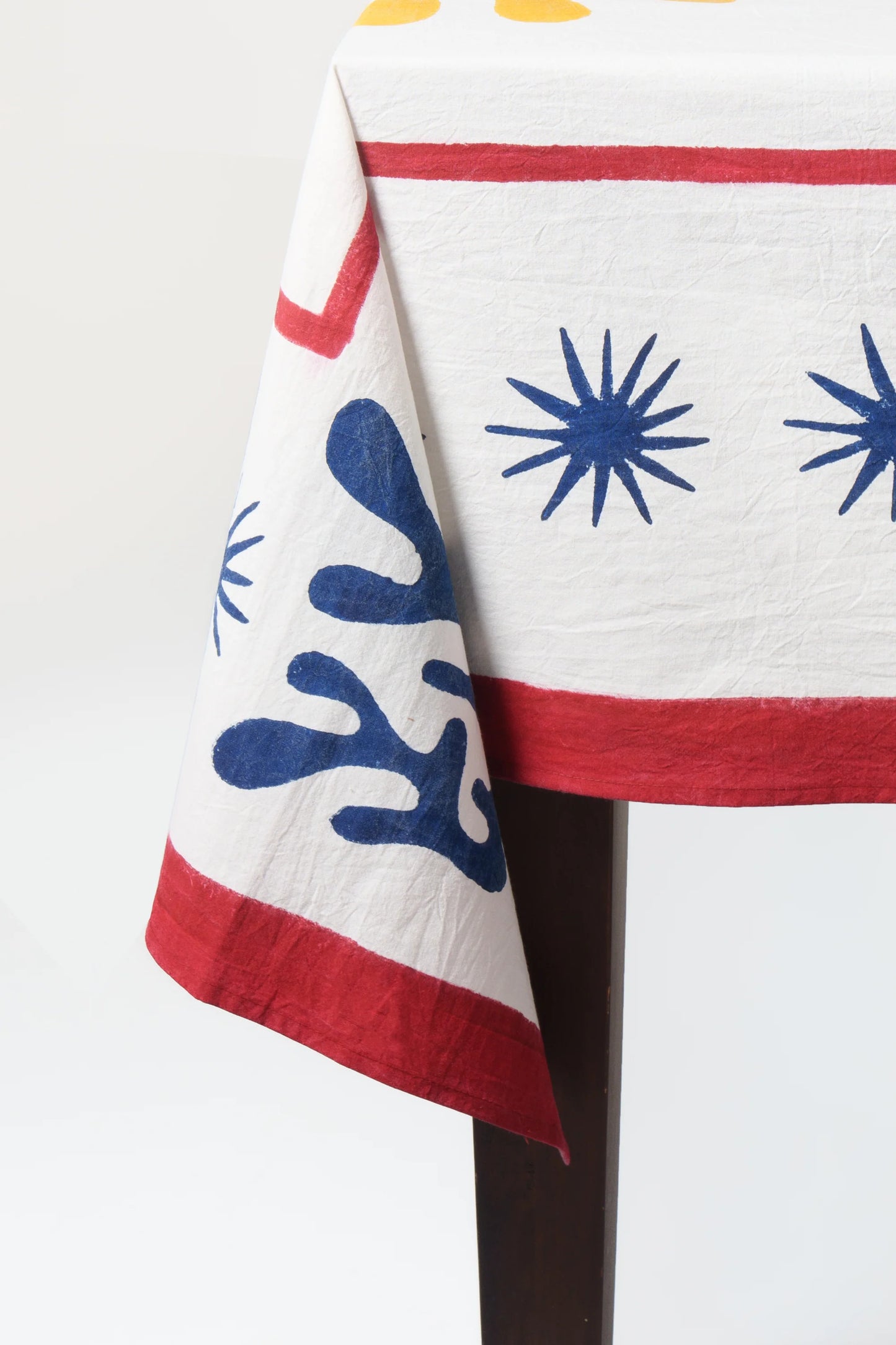 Celestial Matisse Blockprint Tablecloth - Inner Child