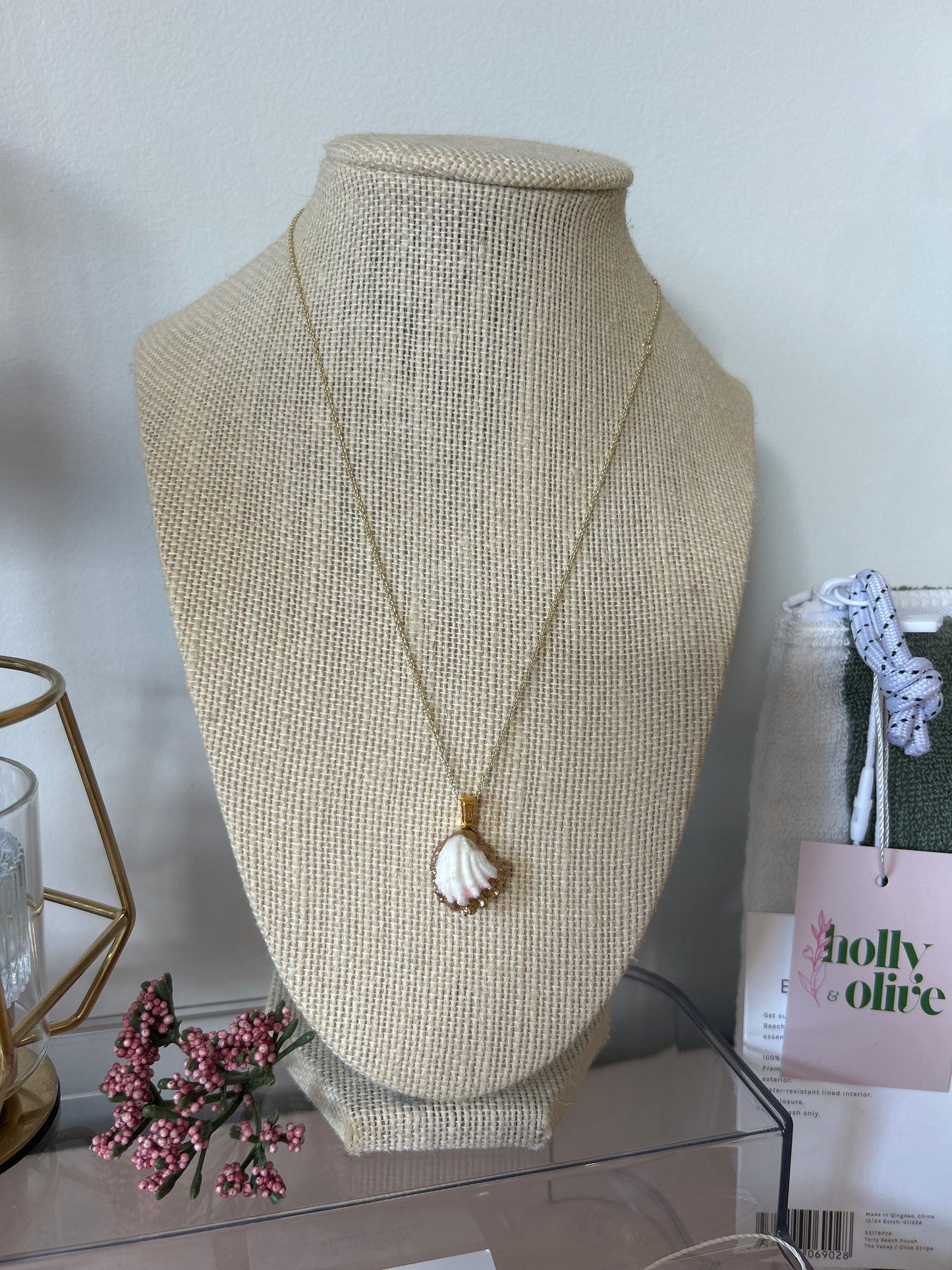 Moontide Art - Palm Beach Shell Necklace Small