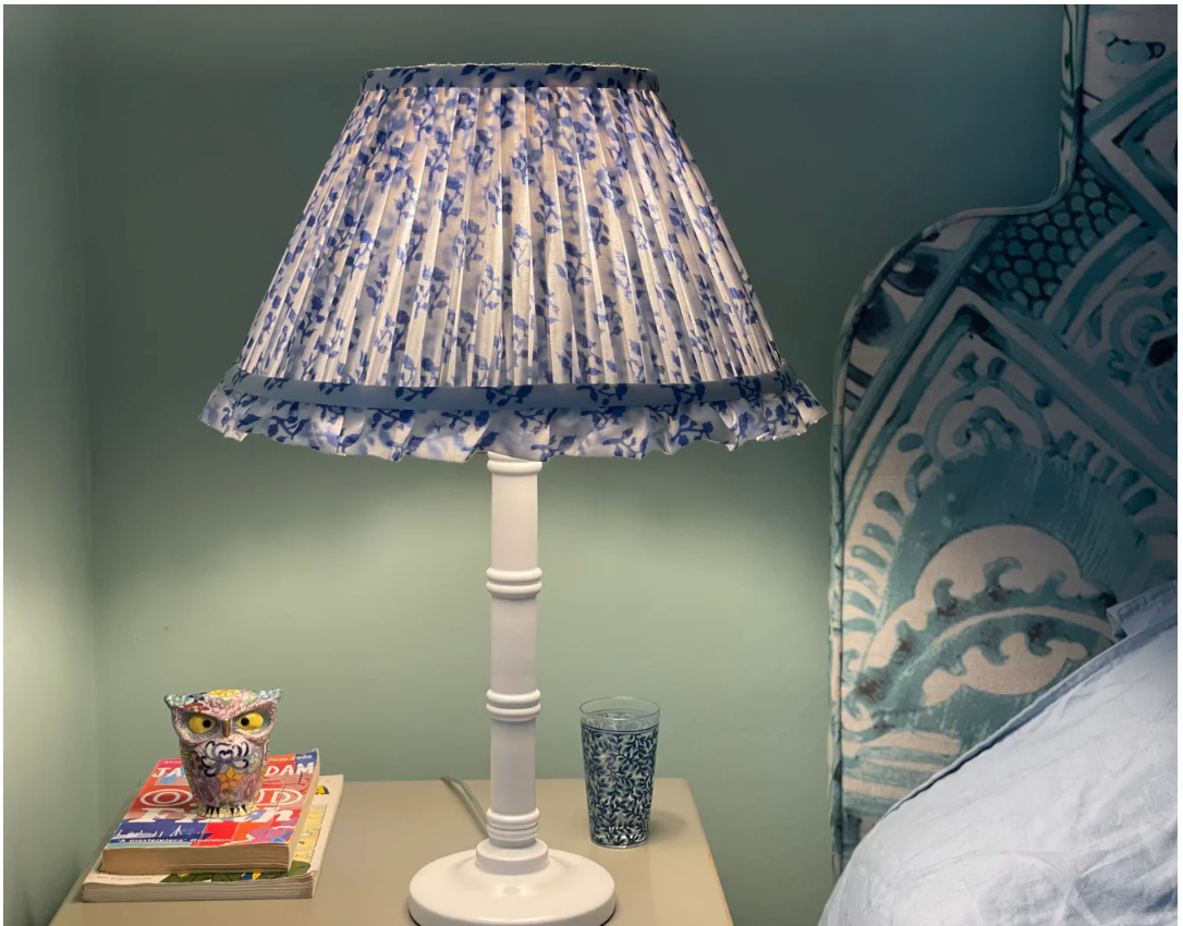 Gardenia Frill Lamp Shade - The Ginger Jar Lamp Co.