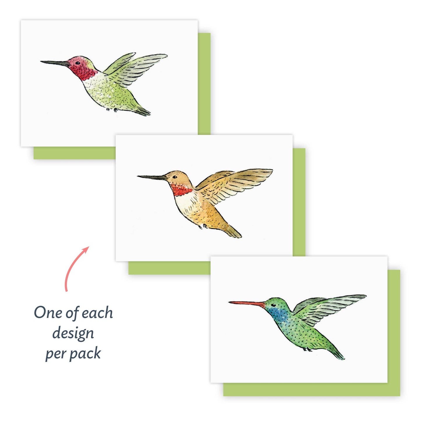 Hummies – Mini Note Cards 