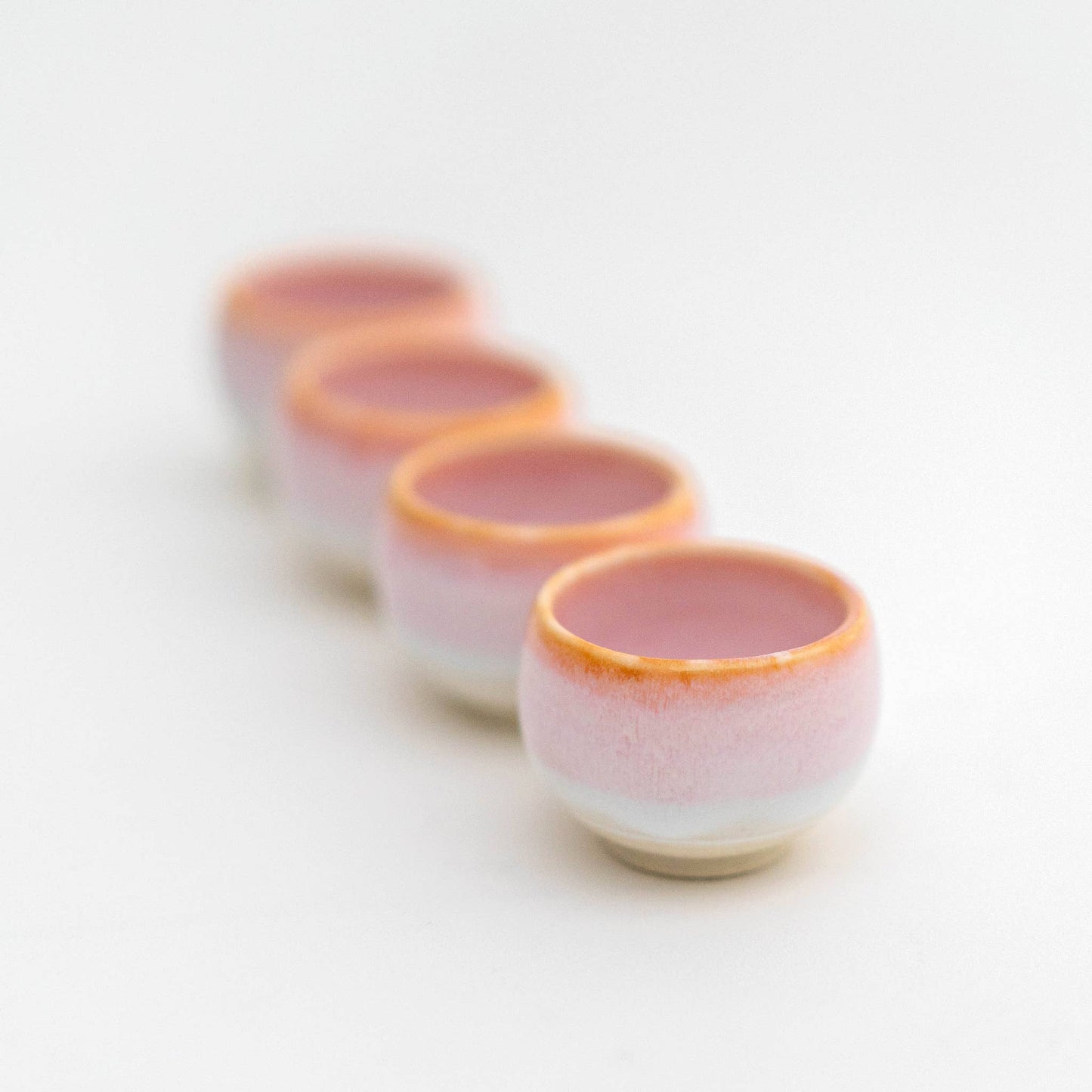 Japanese Pale Pink Sake Set - 5Pcs with gift box