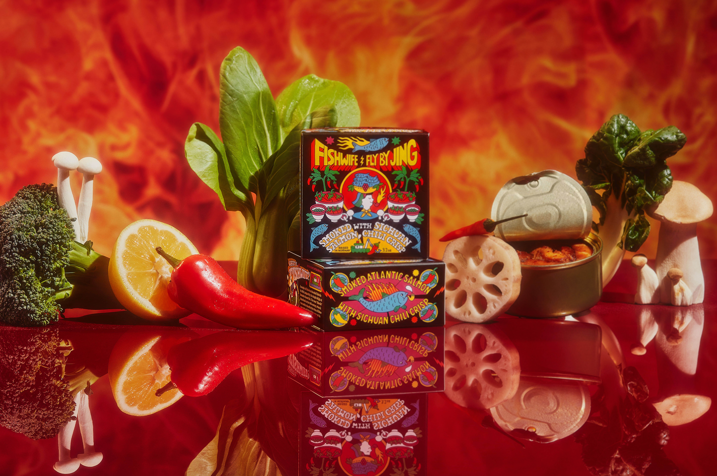 Smoked Salmon with Fishwife Tinned Fish Co. & Fly By Jing Sichuan Chili Crisp