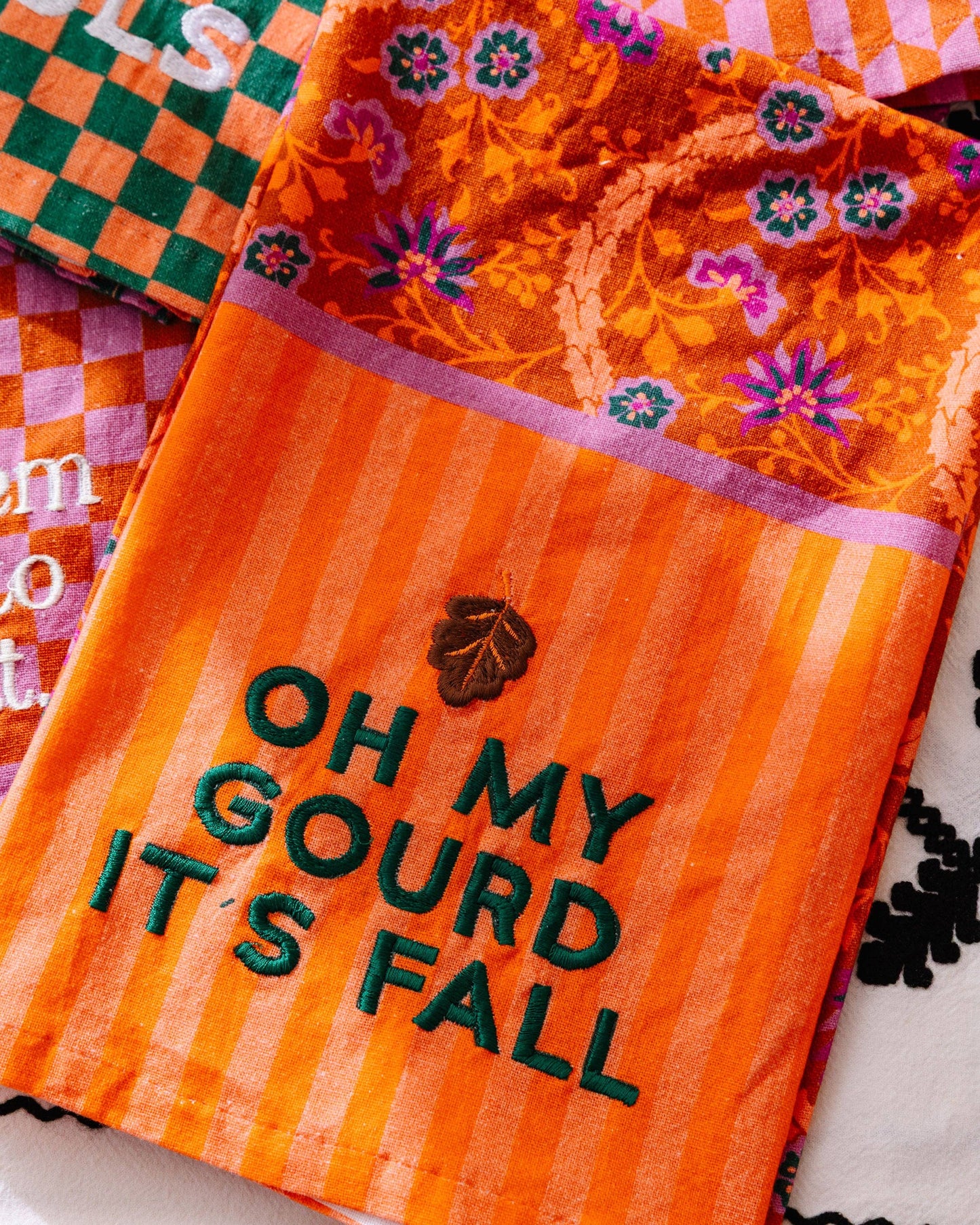 Oh My Gourd Dish Towel
