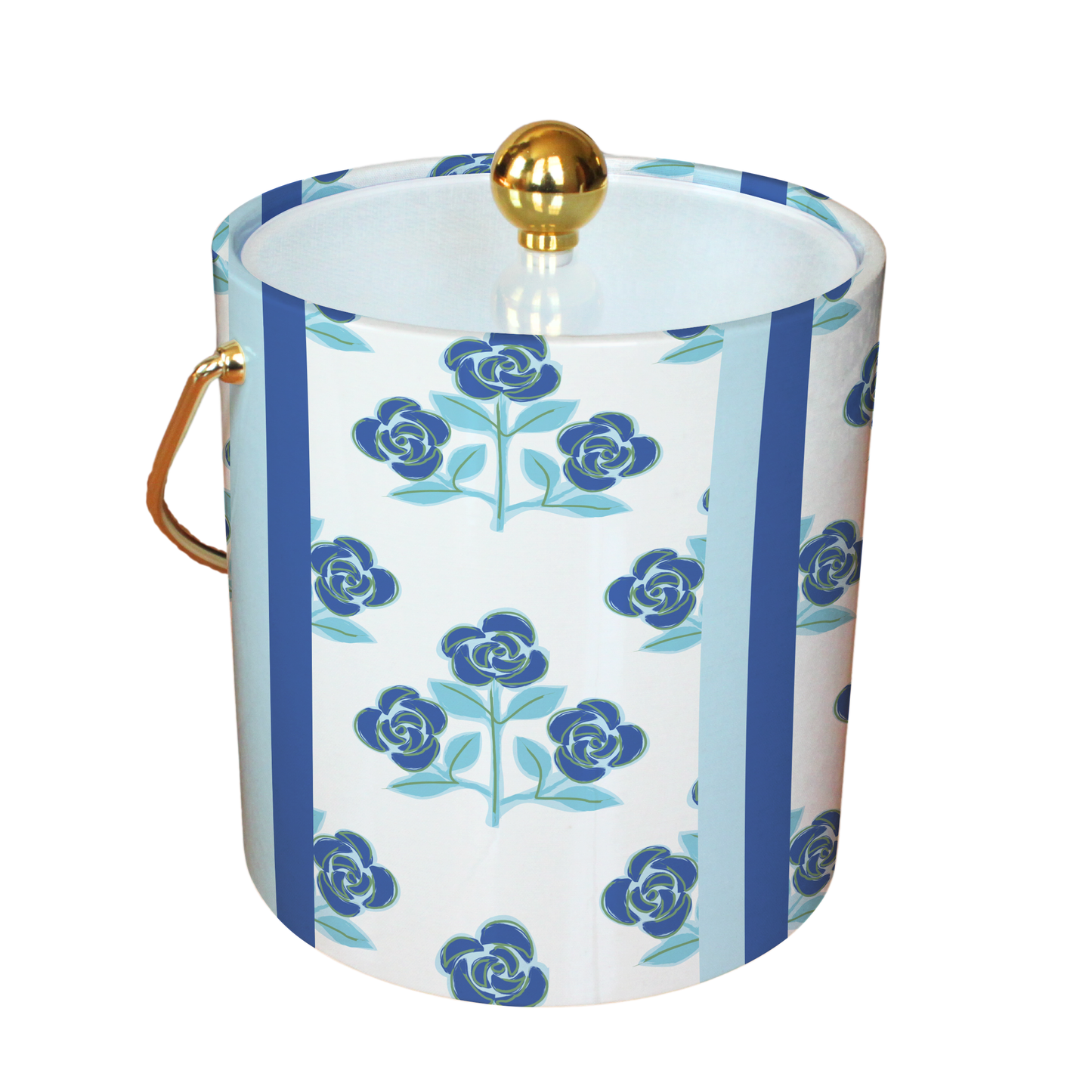 Block Print Ice Buckets - New!
