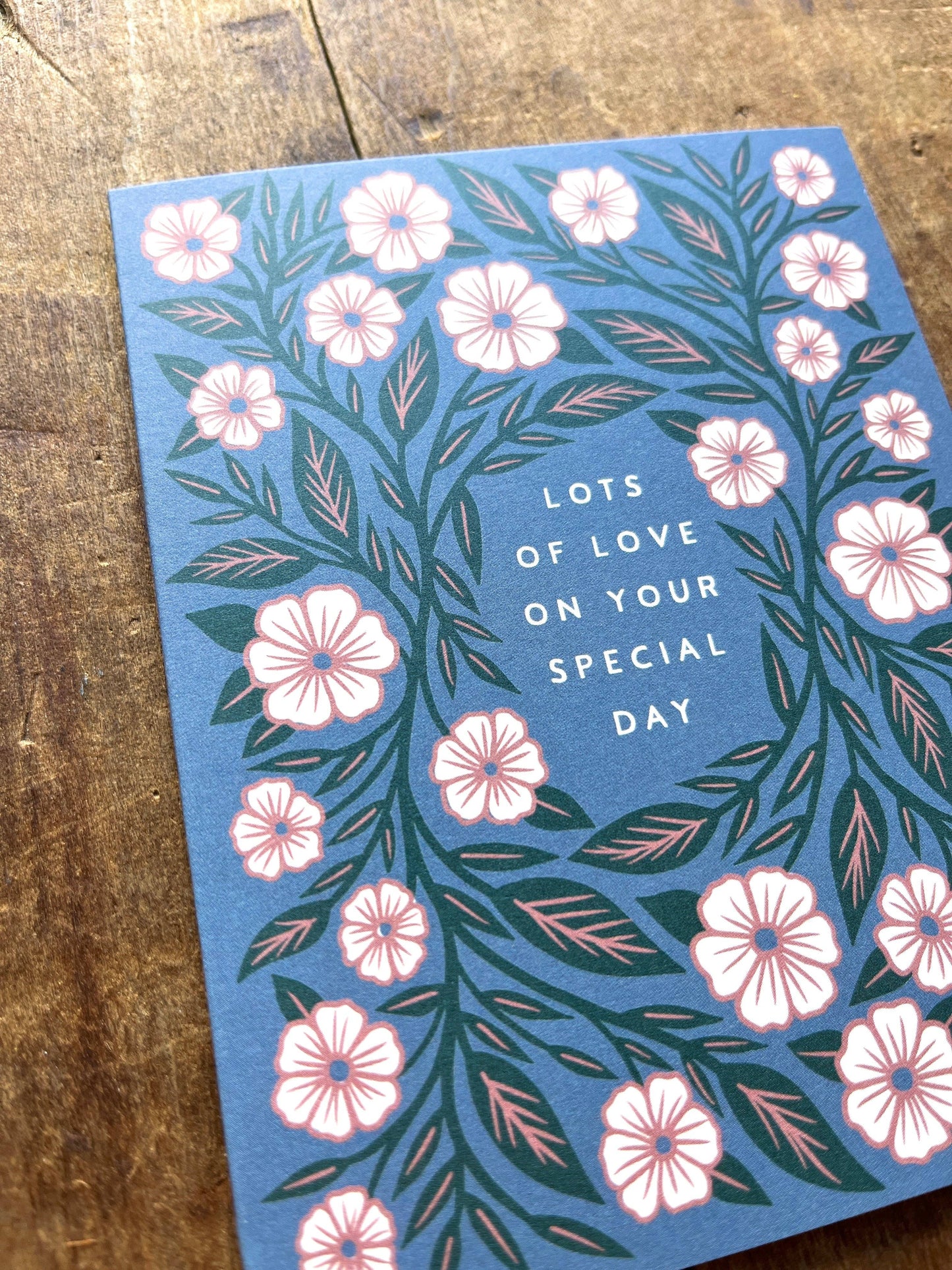 "Lots of Love on Your Special Day," Greeting Card