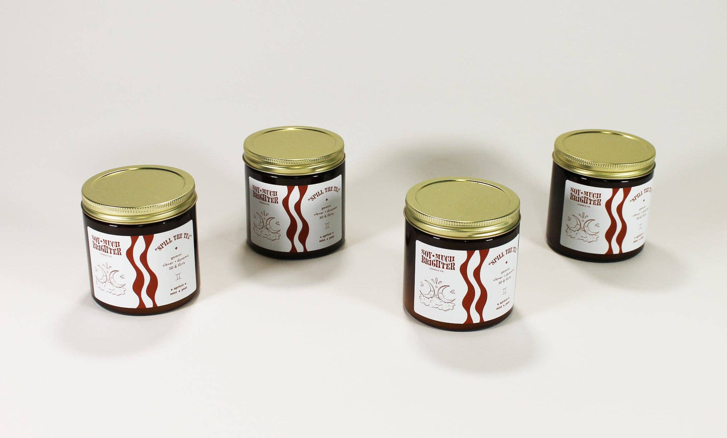 Gemini Zodiac Soy Candle