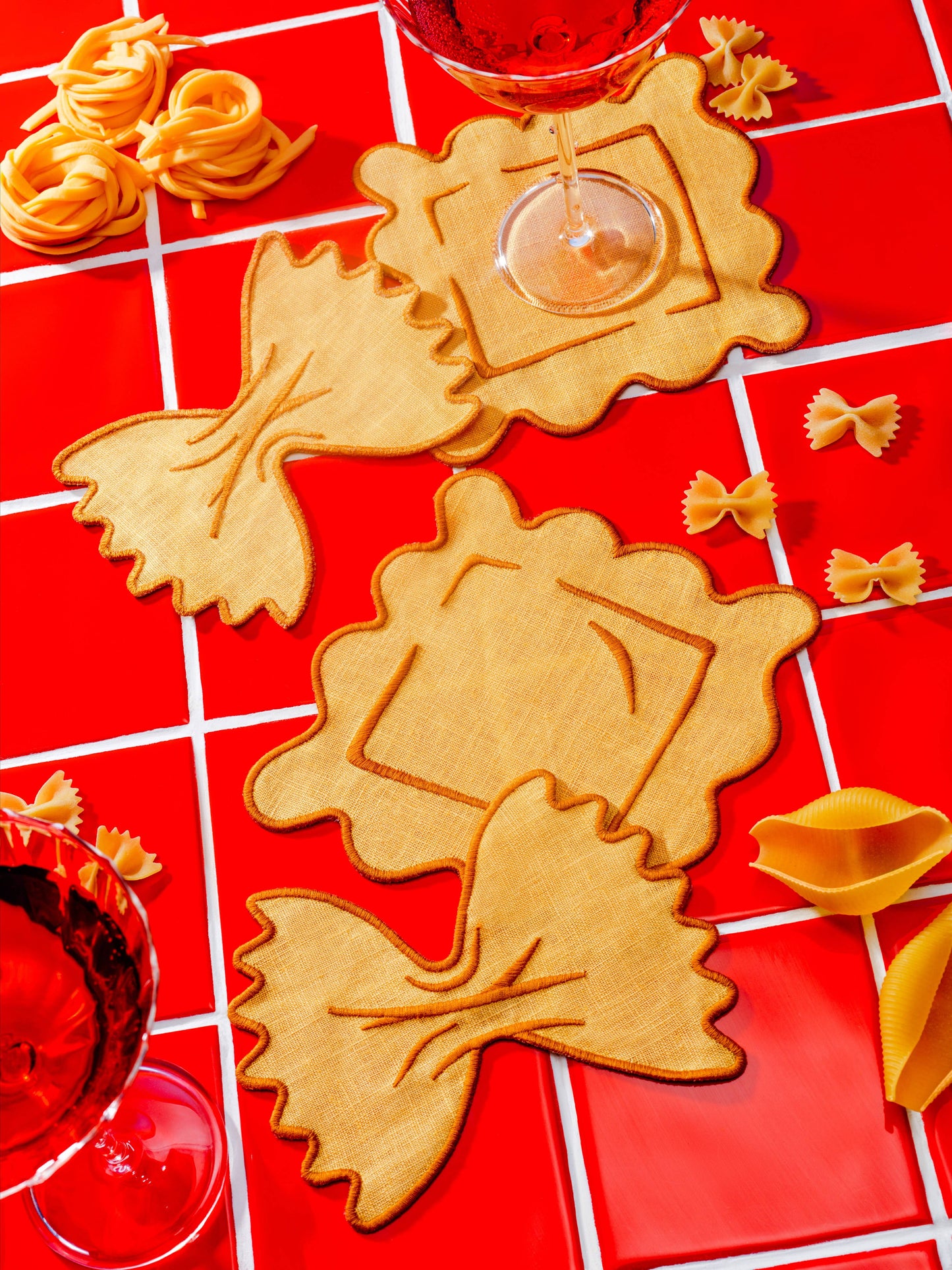 ✨NEW✨ Pasta Cocktail Napkins - Set Of 4