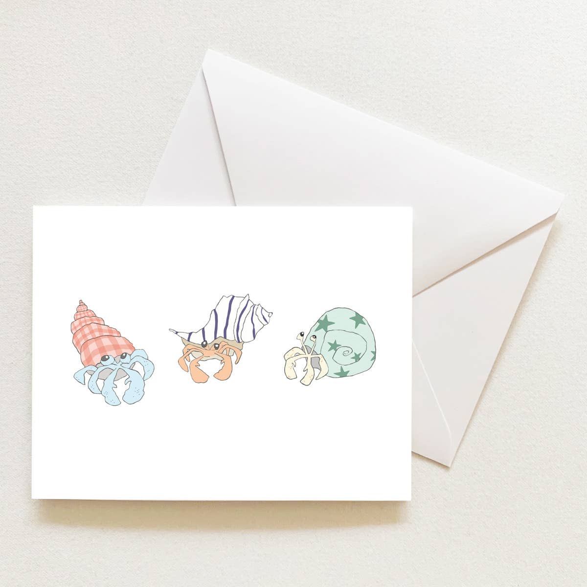 Hermit Crab Boxed Note Cards -  Sara Fitz