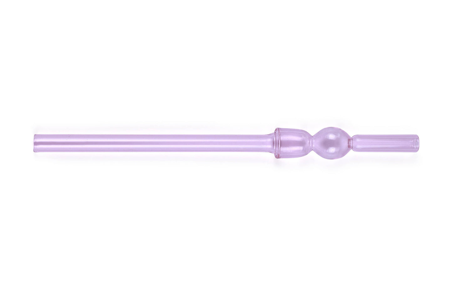 Reusable Glass Straw - Pink